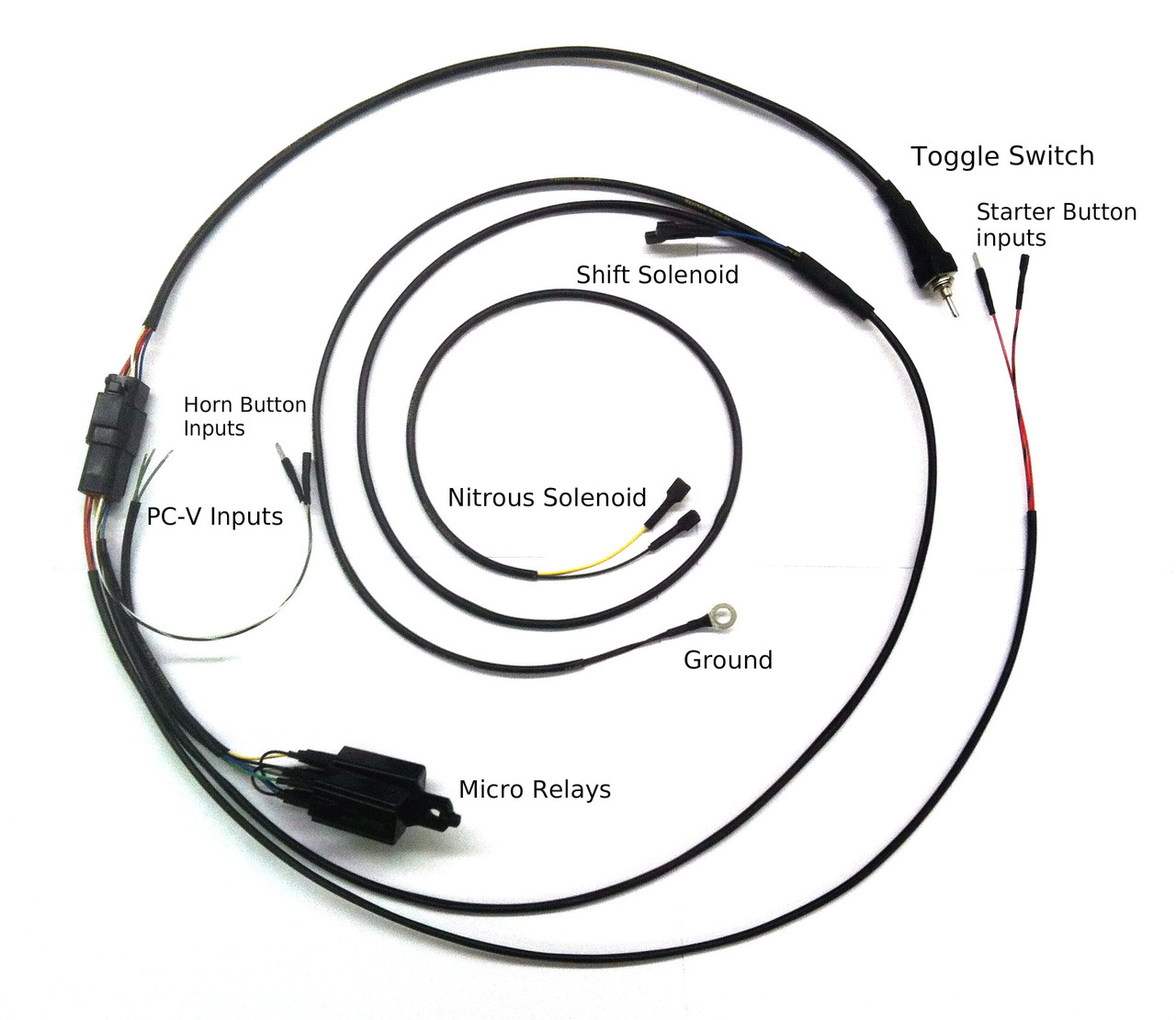 rsr pc v air shifter nitrous race spec wiring harness kawasaki zx14 (06 11) 2 Stage Nitrous Wiring-Diagram
